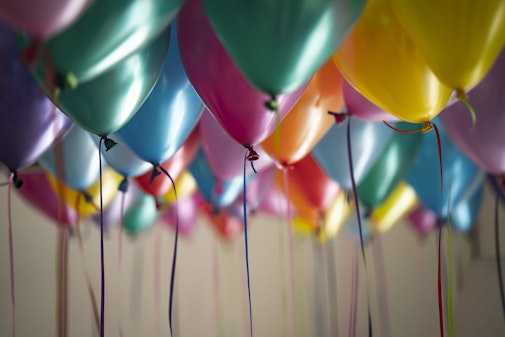 indoor, balloons, theme